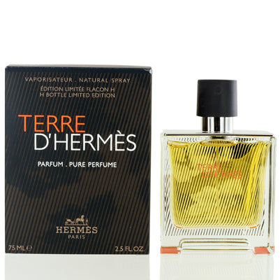 Terre D'Hermes Hermes Perfume Pure Spray Limited Edition 2.5 Oz (75 Ml) (M)